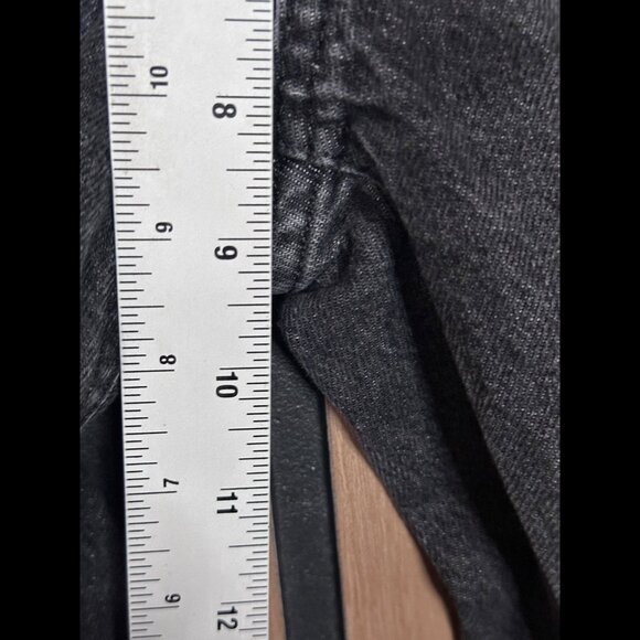 BDG Urban Outfitters Jeans 24 Womens Gray Cowgirl Straight Charcoal Denim - Picture 4 of 11